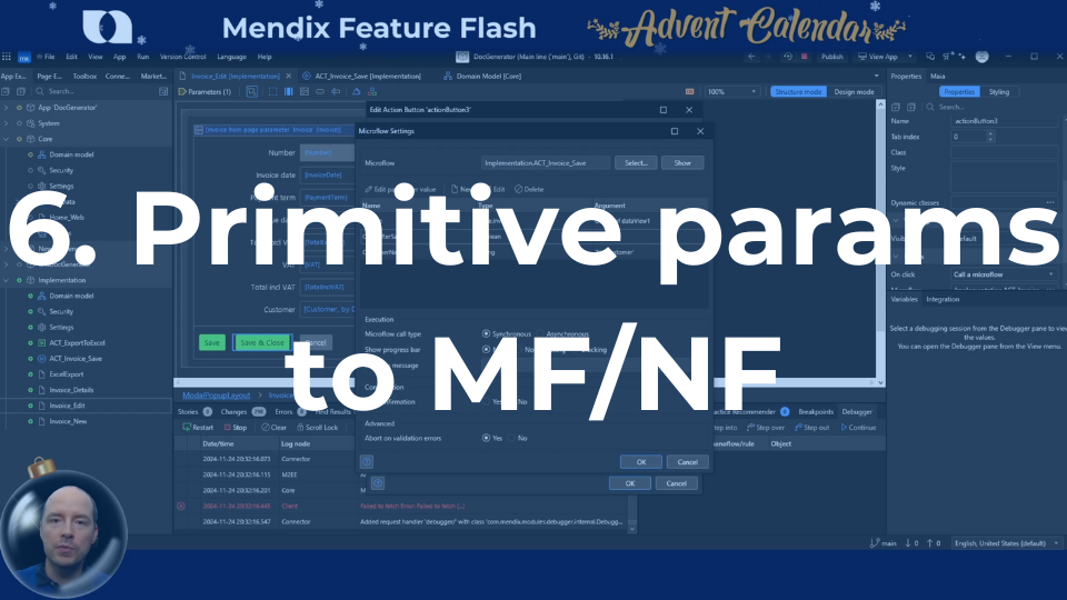 Primitive params to MF/NF